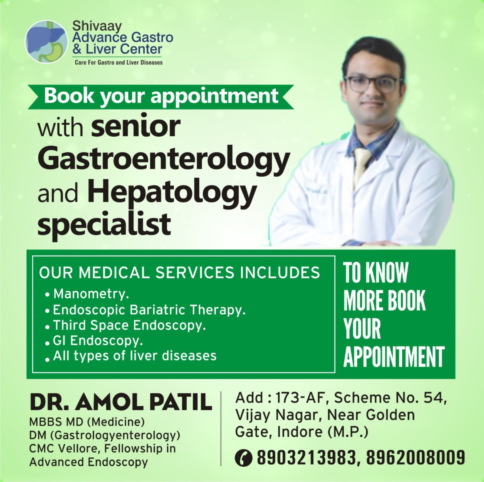 Best Liver Specialist And Gastroenterologist Indore